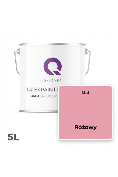 NO BRAND Vopsea lavabilă, rezistentă la pete, pentru pereți, roz, H3445, mată...