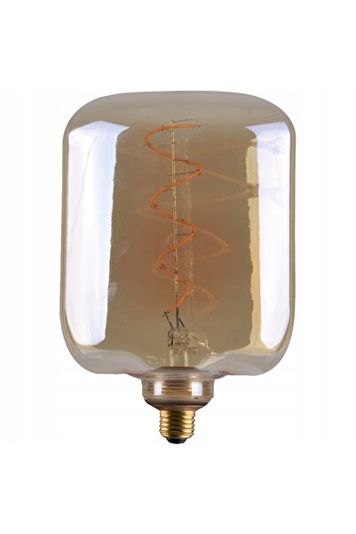 NO BRAND Bec LED E27 FILAMENT JP142 4W DECOVINTAGE AMBER 1800K GOLDLUX