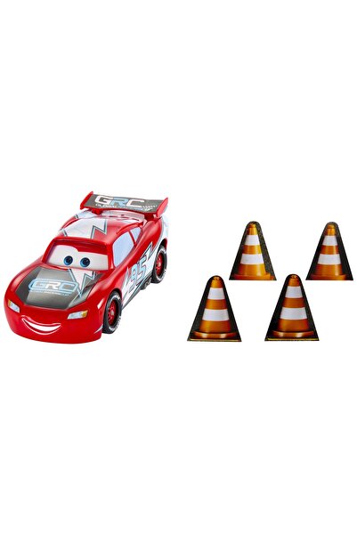 mattel Mașina Disney Cars: Zygzak McQueen, de drift și de curse, jucărie pent...