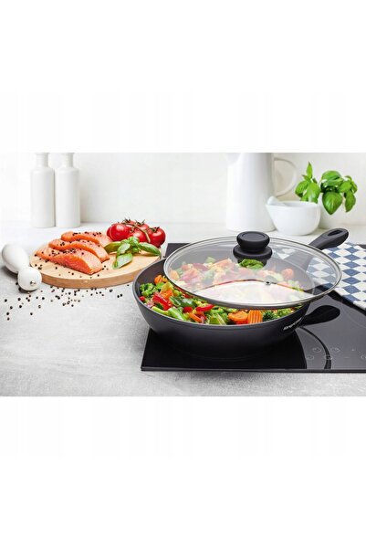Konighoffer Tigaie mare pentru inducție, adâncă, antiaderentă, 28cm, Corvos