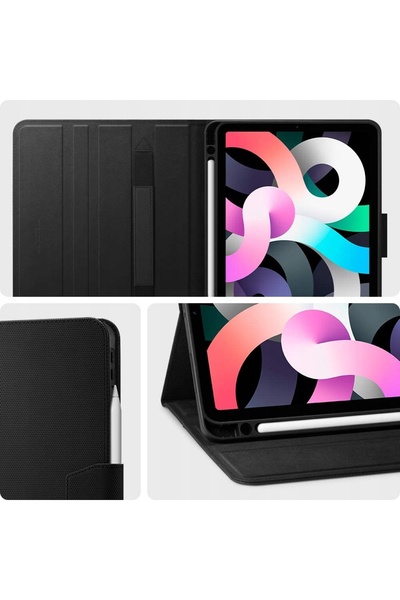 Spigen Husă pentru iPad Air 11 generația 7/6/5/4, carcasă de protecție tip fl...