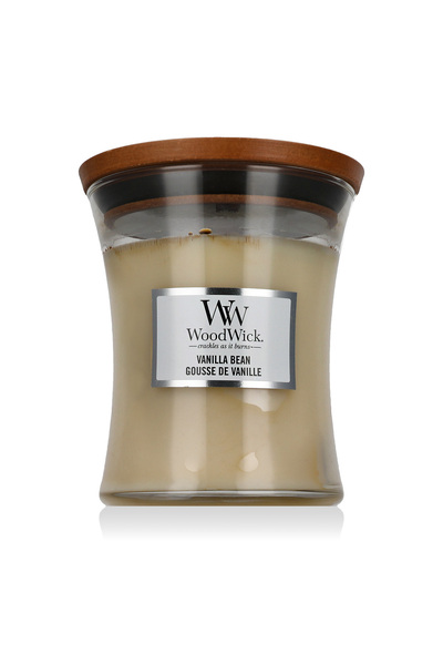 WoodWick Средни свещи тип пясъчен часовник – ароматизирана свещ с аромат на в...