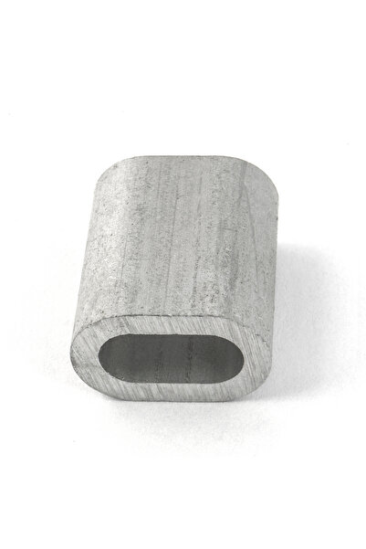 NO BRAND MANȘON DIN ALUMINIU Racord pentru cablu de 3 mm, 100 buc.