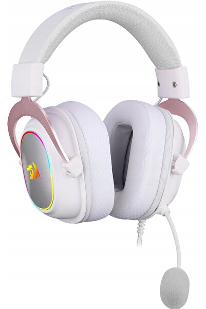 REDRAGON Căști H510W-RGB albe over-ear