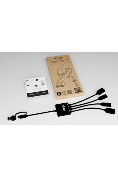 i-Tech Gear Hub USB i-tec USB-C/USB-A cu 4 porturi (2x USB-C, 2x USB-A)