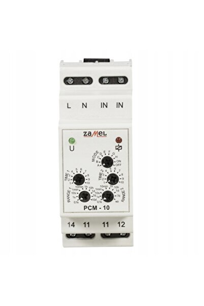 NO BRAND Releu de timp tip modul ZAMEL 230V AC PCM-10