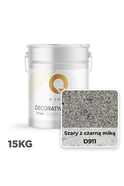 NO BRAND MOZAIC TINK GRANULAȚIE FINĂ CULOARE GRI CU MICĂ NEAGRĂ D911 15kg