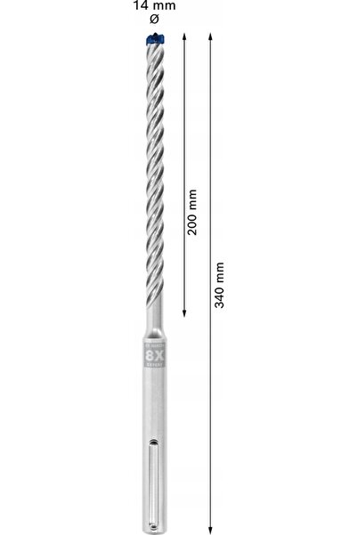 Bosch EXPERT Burghiu Durabil SDS max-8X 14x200/240mm