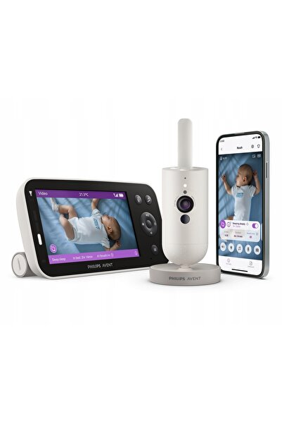 Philips AVENT SenseIQ Full HD monitor electronic pentru bebeluși SCD971/26