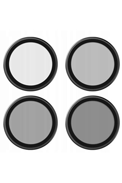 TELESIN Set de filtre 5 în 1: CPL, ND, ND8, ND16, ND32 pentru camerele DJI Ac...