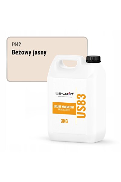 NO BRAND QUARTZ GRUNT PENTRU GIPS SILICONIC CULOARE BEJ DESCHIS F442 3KG PROD...