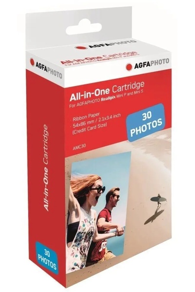 AgfaPhoto Cartușe de hârtie pentru imprimanta AGFA Realipix Mini S 30x