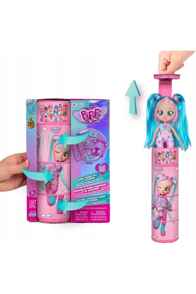 Cry Babies LALKA BFF seria 2 BRUNY păpușă fashion + accesorii