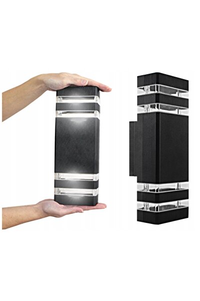 DC Corp de iluminat LED din aluminiu pentru fațadă, lampă de perete pentru gr...