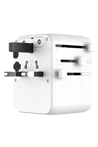 NO BRAND Încărcător / Adaptor de călătorie Fix 70W, pentru mobil, cu USB-C și...
