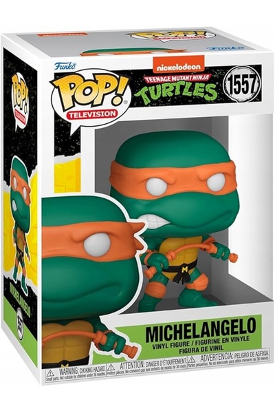 Funko FIGURINĂ DE COLECȚIE MICHELANGELO TMNT DIN SERIA ȚĂRĂNILE NINJA - CADOU...
