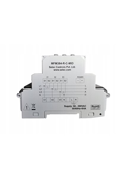 NO BRAND Aparat de măsurare a parametrilor de rețea MFM384-R-C-MID Selec (pen...