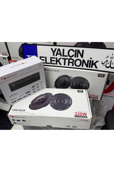 NAKAMICHI 623bt 40band ekolayzır usb aux teyıp 1328 13cm 270w hoporlor 1668 1...