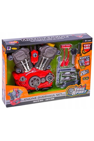 NO BRAND Kit de jucării mecanice mici cu motor, de asamblat și deconstruit, p...