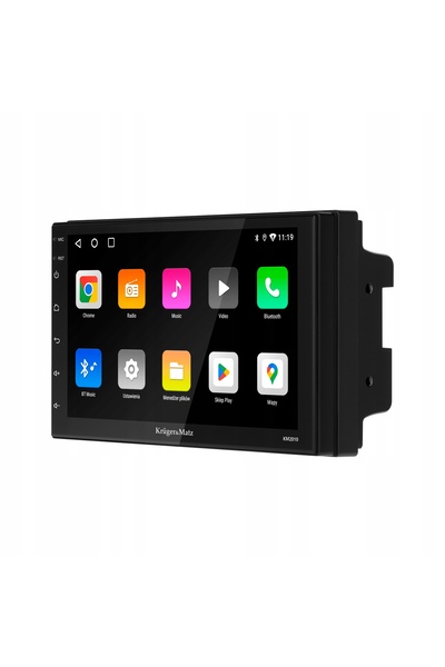 Kruger&Matz Radio auto LCD Bluetooth CarPlay Auto Android GPS KM2010
