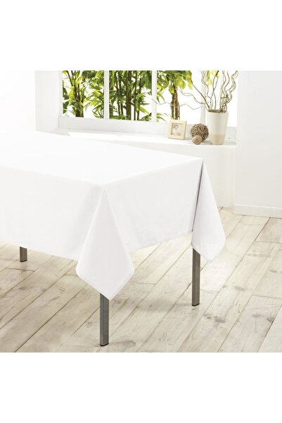 Douceur D'INTERIEUR Față de masă albă CLASSIC netedă 140x250 cm