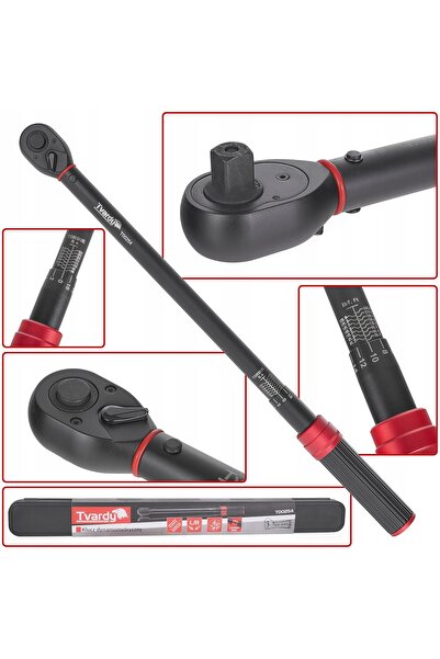 Tvardy CHEIE DINAMOMETRICĂ 3/8" 10-60MM CU TĂRĂ DIN DREAPTA/STÂNGA T00251
