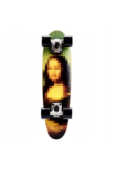 Meteor SKATEBOARD CRUISER MONA LISA DIN LEMN