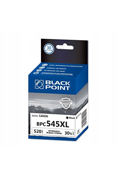 NO BRAND Cerneală neagră, înlocuitor pentru BLACKPOINT Canon PG-545XL