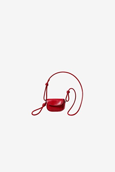 MARSEPTUN Echo Long Strap Detailed Red Matte Bag