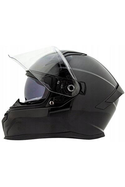 NO BRAND CĂȘTĂ DE MOTOCROSS PENTRU MOTOCICLETĂ SCUTER QUAD CROSS NEGRU LUCIOS...