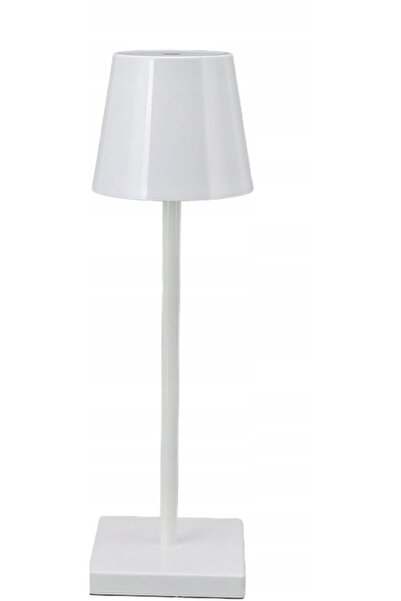 Anytech Lampă de masă LED, lumină de noapte pentru birou, control tactil, albă