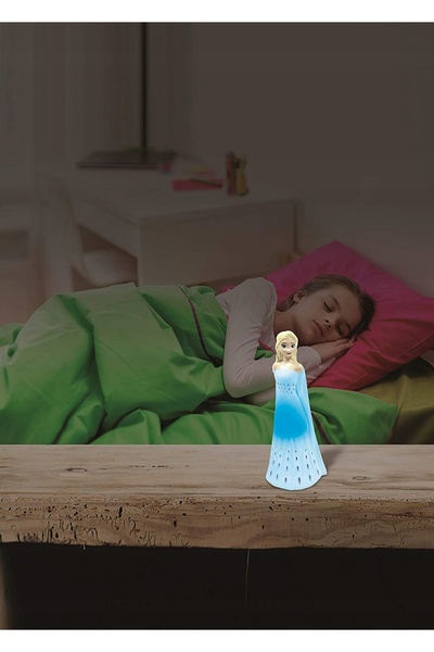 NO BRAND Lexibook Frozen Frozen Elsa lampă de veghe 3D pentru copii - schimbă...