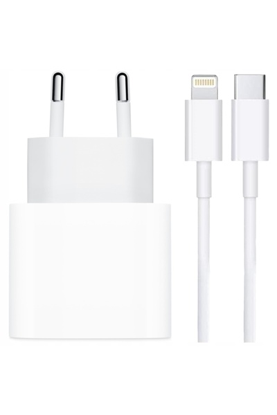 NO BRAND Kit de încărcare pentru încărcător Apple + Cablu USB cu Lightning SH...