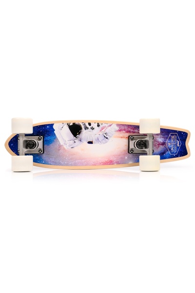 Meteor SKATEBOARD PENTRU COPII MINI SKATEBOARD DIN LEMN 57x15cm ABEC-7 până l...