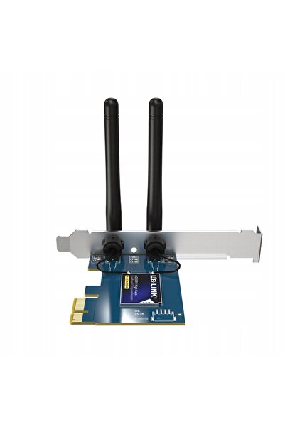 NO BRAND Placă de rețea internă PCI-E cu două antene, 650 Mbps, BL-P650H, Dua...