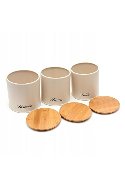 Konighoffer SET PÂINE DE BAMBUS + 3x CAFEA LA CONSERVĂ ZAHĂR CREMOS COSMIC