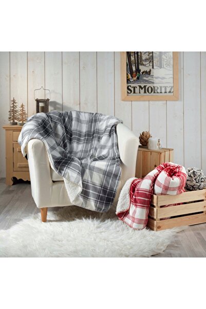 Douceur D'INTERIEUR Cearșaf cu elastic 180x200cm neted albastru marin