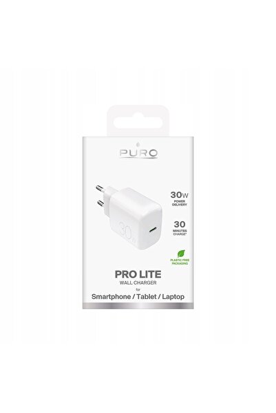 NO BRAND ÎNCĂRCĂTOR PURO 30W PROLITE PENTRU TELEFONE USB-C CU FUNCȚIE DE ÎNCĂ...