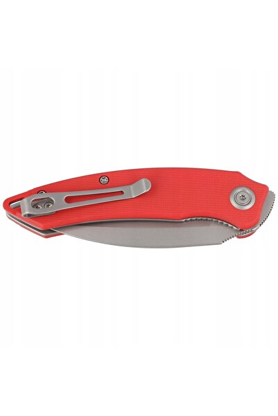 NO BRAND Kubey EDC Knife Leaf Red G10 Cuțit pliabil (KU333F)