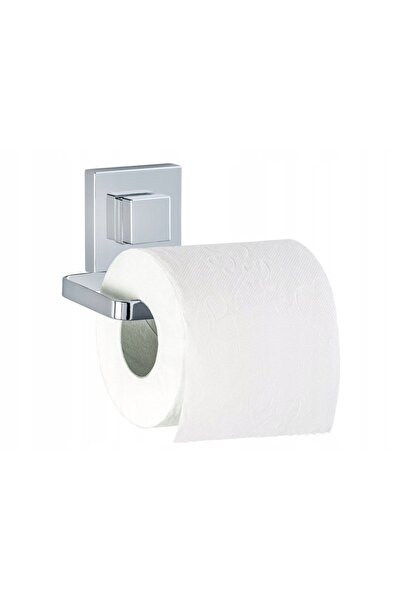 Wenko Suport hârtie igienică QUADRO, Vacuum-Loc - oțel inoxidabil