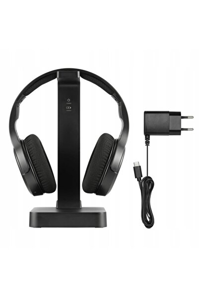 Hama Căști wireless cu stație TV, negre, Bluetooth