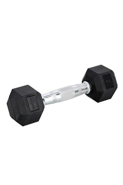HMS Ganteră cauciucată pentru antrenament 2x 2 kg