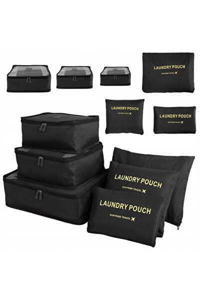 OEM Set of 6 travel organizer bags in different sizes for laundry and clothes...
