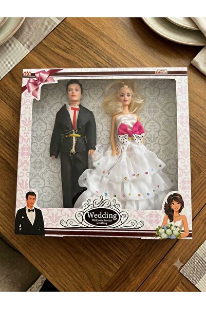 Gelin Ve Damat Bebek Oyun Seti