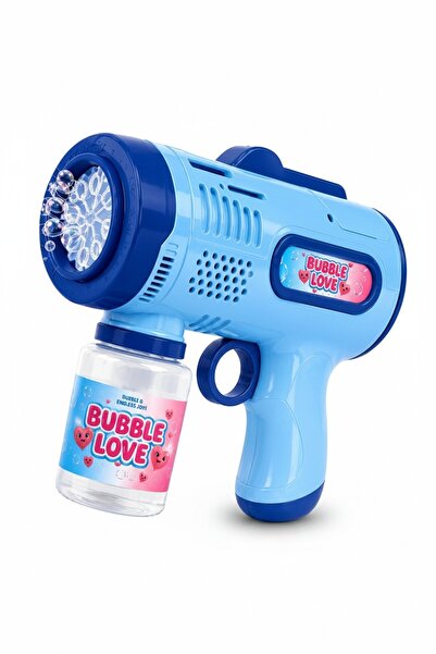 OGLO FlashPop Otomatik Köpük Baloncuk Tabancası Mavi | Sızdırmaz, Pilli