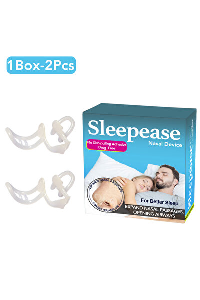 Choice7 1Box-2Pcs Nose Dilator Nasal Silicone Nose Clip Anti Snoring Easy Bre...