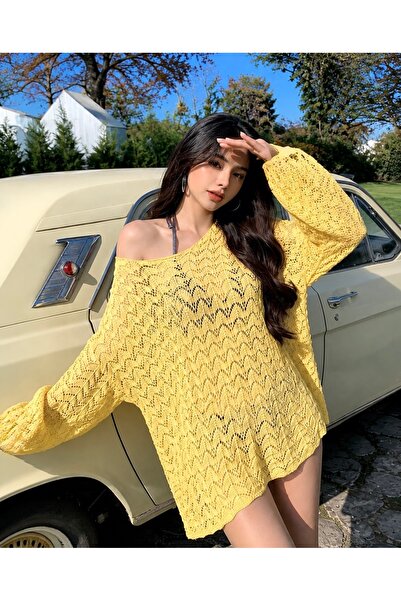 moda mh فستان صيفي مخرم للشاطئ