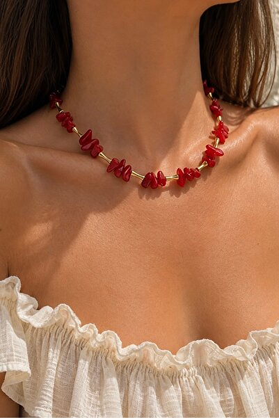 Okko Store Colorful Jewelled Bead Necklace