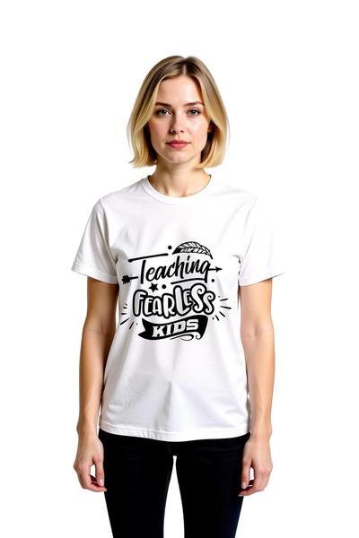 PayBuy Brave Kids Educating Printed Women's T-Shirt