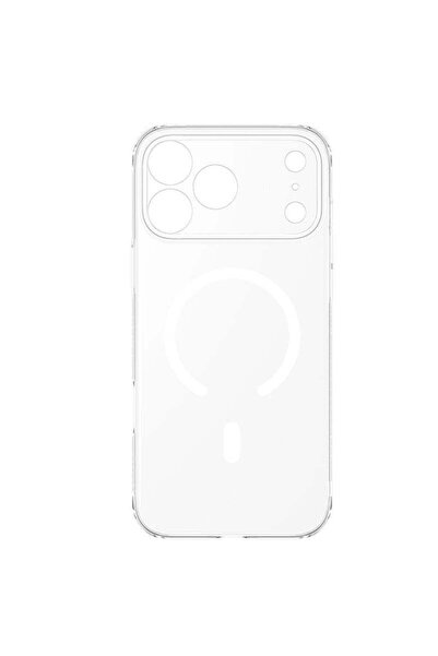 Baseus Husă compatibilă cu iPhone 17, MagSafe/Magnetică, din policarbonat, Tr...